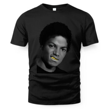 Michael Jackson Gold Grill Graphic
