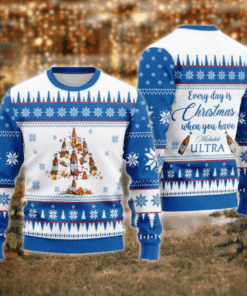 Michelob Ultra Christmas Tree Ugly Sweater