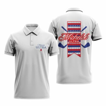 Michelob Ultra Golf Scoreboard Polo Shirt