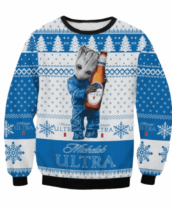 Michelob Ultra Groot Love Ugly Sweater