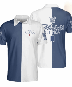 Michelob Ultra Split Polo Shirt