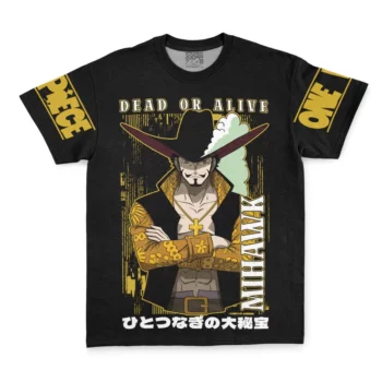 Mihawk Dead Or Alive One Piece Streetwear T-Shirt
