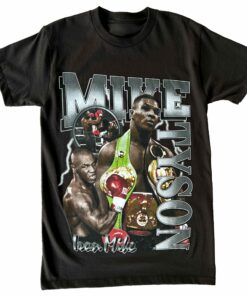 Mike Tyson "Belts" Graphic T-Shirt