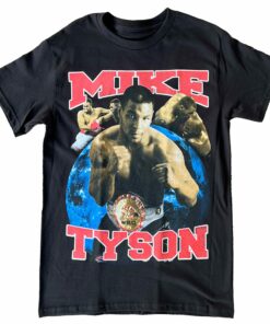 Mike Tyson "World" Graphic T-Shirt