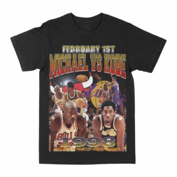 Mike Vs Kobe Graphic T-Shirt