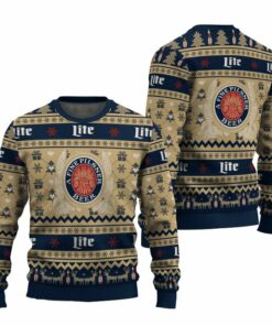 Miller Life Snowing Christmas Ugly Sweater