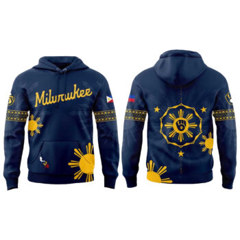 Milwaukee Brewers Filipino Heritage Night Hoodie 2025
