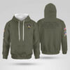 Minnesota Vikings Olive 2025 Salute to Service Hoodie 3 Minnesota Vikings Olive 2025 Salute to Service Hoodie