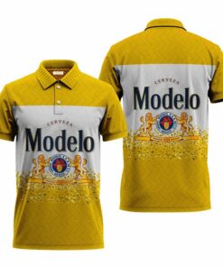 Colorful Modelo Series Yellow Polo Shirt