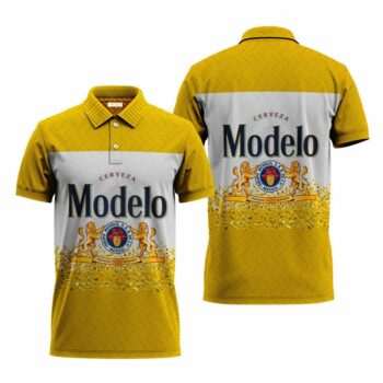 Colorful Modelo Series Yellow Polo Shirt
