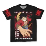 Monkey-D.-Luffy-Dead-Or-Alive-One-Piece_Streetwear-T-Shirt-FRONT.webp
