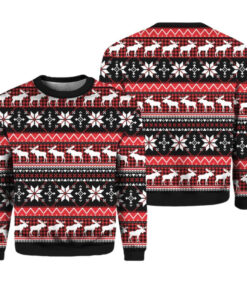 Moose Christmas Party Ugly Christmas Sweater