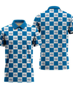 Natural Light Collab Gingham Polo Shirt