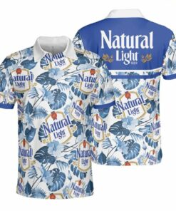 Natural Light Tropical Polo Shirt