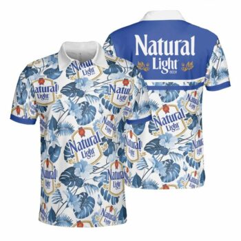 Natural Light Tropical Polo Shirt