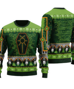 Nefarious Necron Ugly Christmas Sweater