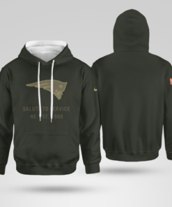 New England Patriots Forest Green 2025 Salute to Service Shirt