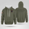 New England Patriots Olive 2025 Salute to Service Hoodie 4 New England Patriots Olive 2025 Salute to Service Hoodie