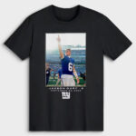 New York Giants Jaxson Dart Black Flash Features Week 4 T-Shirt