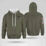 New York Giants Olive 2025 Salute to Service Hoodie