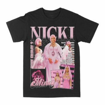 Nicki Minaj "Pink Friday 2" Graphic T-Shirt
