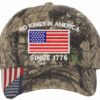 No Kings In America Embroidered Hat-Camo