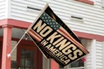 No Kings Since 1776 House Flag