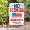 No Kings in America Flag House Flag 9 No Kings in America Flag House Flag