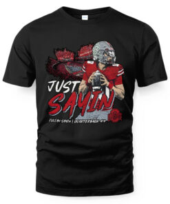 Ohio State Buckeyes Julian Sayin #11 Black T-Shirt