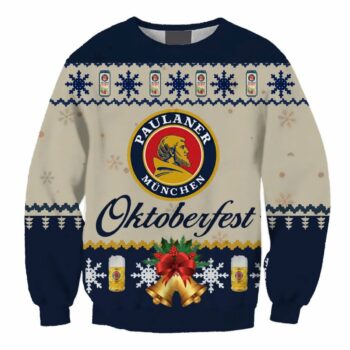Okroberfest Christmas Jingle Bell Ugly Sweater