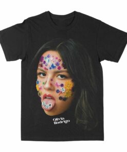 Olivia Rodrigo "Big Face" Graphic T-Shirt