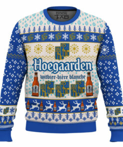 Hoegaarden Beer Ugly Christmas Sweater