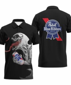 Pabst Blue Ribbon Is Anti-Venom Drink Polo Shirt