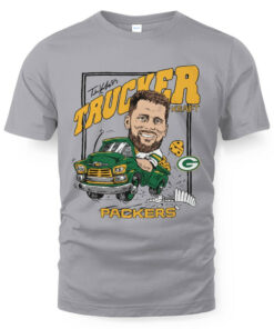 Packers #85 Tucker Kraft Trucker T-Shirt