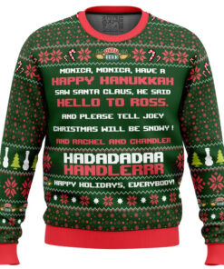 Phoebe’s Christmas Song Friends Ugly Christmas Sweater
