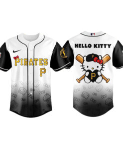 Pittsburgh Pirates x Hello Kitty Night Baseball Jersey