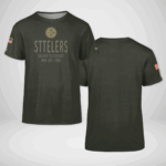 Pittsburgh Steelers Forest Green 2025 Salute to Service T