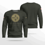 Pittsburgh Steelers Forest Green 2025 Salute to Service T