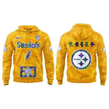 Pittsburgh Steelers Grateful Dead Night 60th Anniversary Hoodie
