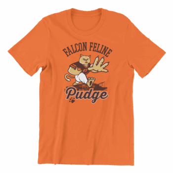 Pudge the Cat T-shirt - Bowling Green Falcon Feline