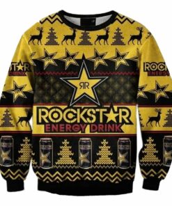 Rockstar Christmas Ugly Sweater