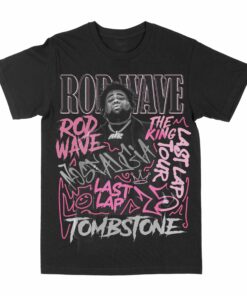 Rod Wave "Last Lap Tour Graffiti" Graphic T-Shirt