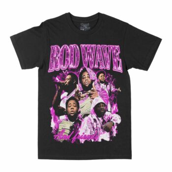Rod Wave & Friends Black Graphic T-Shirt