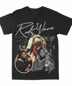 Rod Wave "Last Lap Tour Skyline" Graphic T-Shirt