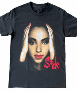Sade "Big Face Screen" Graphic T-Shirt