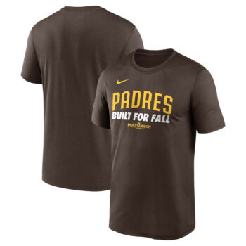 San Diego Padres Brown 2025 Postseason Legend T-Shirt