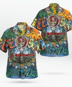 San Francisco 49ers Grateful Dead Hawaiian Shirt