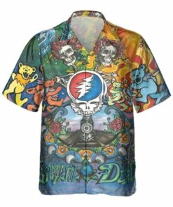 San Francisco 49ers Grateful Dead Hawaiian Shirt 5 San Francisco 49ers Grateful Dead Hawaiian Shirt