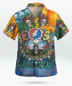 San Francisco 49ers Grateful Dead Hawaiian Shirt