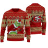 San Francisco 49ers Grinch Ugly Christmas Sweater 2 San Francisco 49ers Grinch Ugly Christmas Sweater